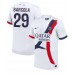 Paris Saint-Germain Bradley Barcola #29 Venkovní Dres 2024-25 Krátkým Rukávem